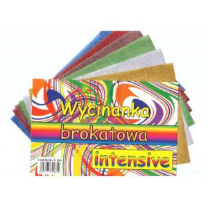 Wycinanka A4/6 Cormoran Brokatowa-intensywna